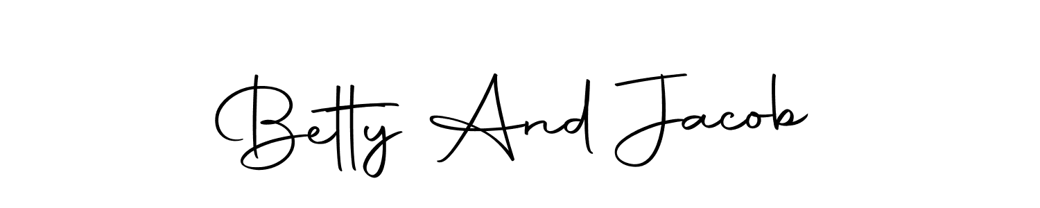 Make a beautiful signature design for name Betty And Jacob. Use this online signature maker to create a handwritten signature for free. Betty And Jacob signature style 10 images and pictures png