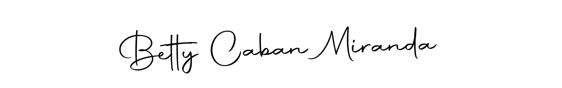 Once you've used our free online signature maker to create your best signature Autography-DOLnW style, it's time to enjoy all of the benefits that Betty Caban Miranda name signing documents. Betty Caban Miranda signature style 10 images and pictures png
