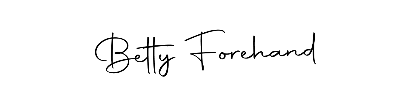 Design your own signature with our free online signature maker. With this signature software, you can create a handwritten (Autography-DOLnW) signature for name Betty Forehand. Betty Forehand signature style 10 images and pictures png