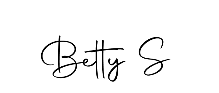 It looks lik you need a new signature style for name Betty S. Design unique handwritten (Autography-DOLnW) signature with our free signature maker in just a few clicks. Betty S signature style 10 images and pictures png