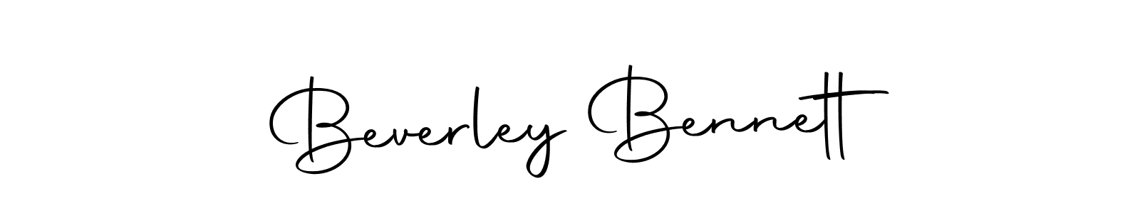 It looks lik you need a new signature style for name Beverley Bennett. Design unique handwritten (Autography-DOLnW) signature with our free signature maker in just a few clicks. Beverley Bennett signature style 10 images and pictures png