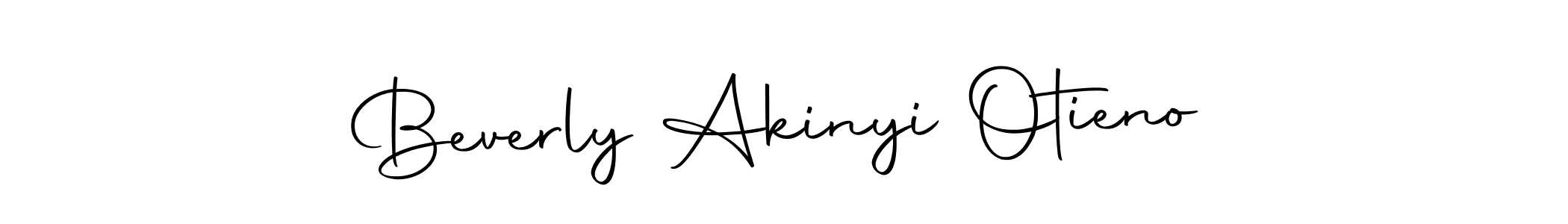 The best way (Autography-DOLnW) to make a short signature is to pick only two or three words in your name. The name Beverly Akinyi Otieno include a total of six letters. For converting this name. Beverly Akinyi Otieno signature style 10 images and pictures png