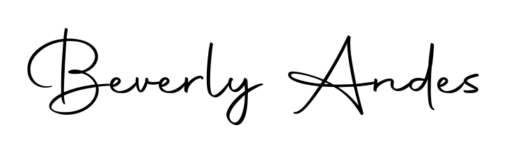 Once you've used our free online signature maker to create your best signature Autography-DOLnW style, it's time to enjoy signing your documents with Beverly Andes name. Beverly Andes signature style 10 images and pictures png