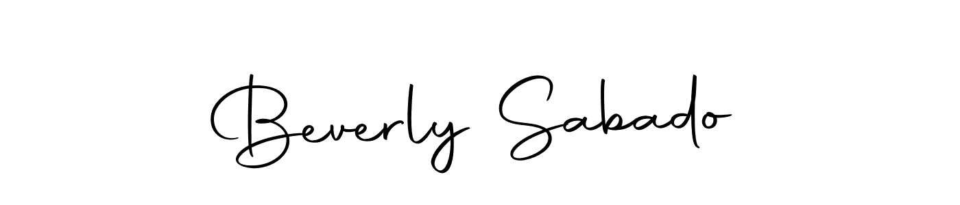 Make a beautiful signature design for name Beverly Sabado. Use this online signature maker to create a handwritten signature for free. Beverly Sabado signature style 10 images and pictures png