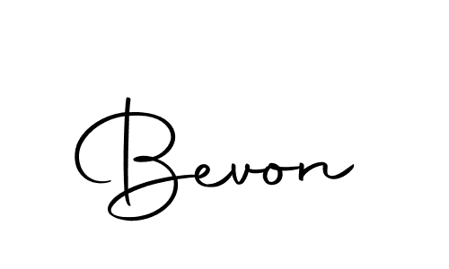 Make a beautiful signature design for name Bevon. Use this online signature maker to create a handwritten signature for free. Bevon signature style 10 images and pictures png