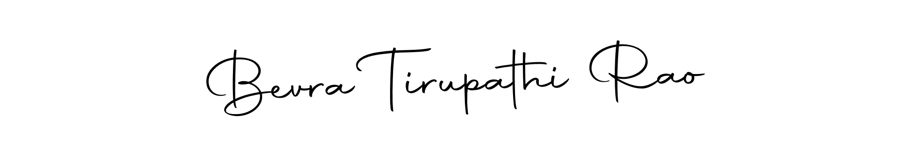 Make a beautiful signature design for name Bevra Tirupathi Rao. Use this online signature maker to create a handwritten signature for free. Bevra Tirupathi Rao signature style 10 images and pictures png