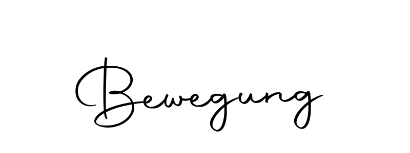 Make a beautiful signature design for name Bewegung. With this signature (Autography-DOLnW) style, you can create a handwritten signature for free. Bewegung signature style 10 images and pictures png
