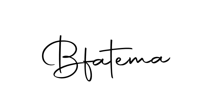 Design your own signature with our free online signature maker. With this signature software, you can create a handwritten (Autography-DOLnW) signature for name Bfatema. Bfatema signature style 10 images and pictures png