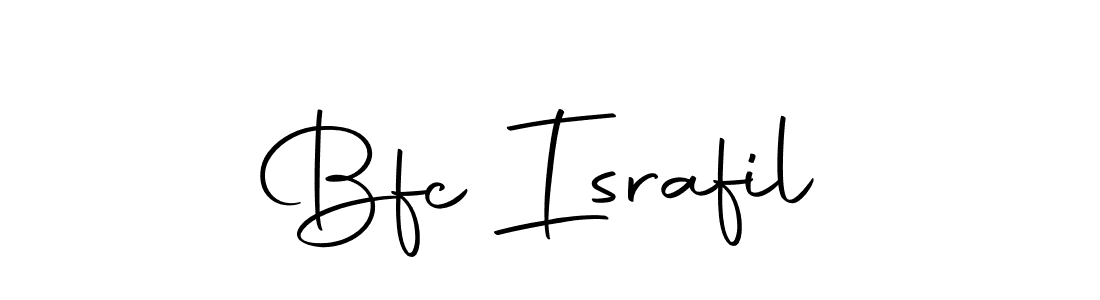How to make Bfc Israfil signature? Autography-DOLnW is a professional autograph style. Create handwritten signature for Bfc Israfil name. Bfc Israfil signature style 10 images and pictures png