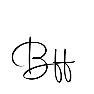You should practise on your own different ways (Autography-DOLnW) to write your name (Bff) in signature. don't let someone else do it for you. Bff signature style 10 images and pictures png