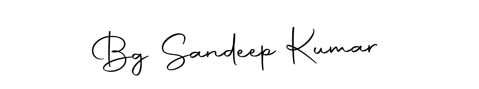 Make a beautiful signature design for name Bg Sandeep Kumar. Use this online signature maker to create a handwritten signature for free. Bg Sandeep Kumar signature style 10 images and pictures png