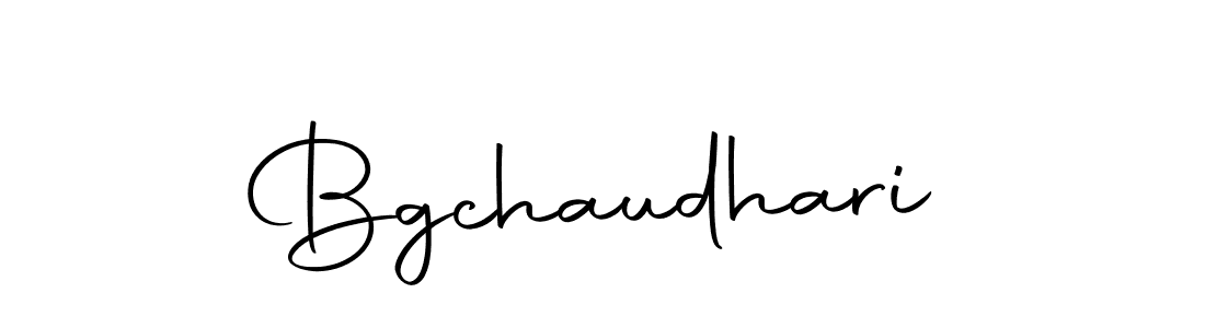 Make a beautiful signature design for name Bgchaudhari. Use this online signature maker to create a handwritten signature for free. Bgchaudhari signature style 10 images and pictures png