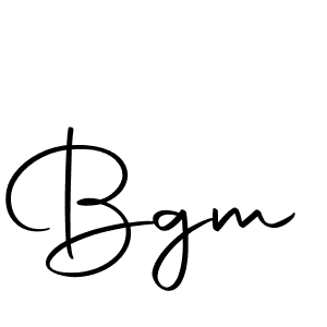 Use a signature maker to create a handwritten signature online. With this signature software, you can design (Autography-DOLnW) your own signature for name Bgm. Bgm signature style 10 images and pictures png