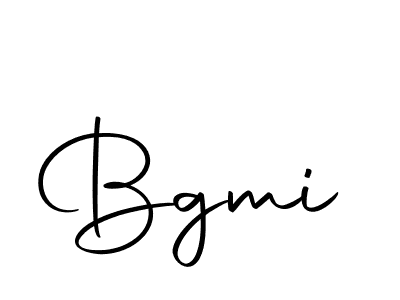 Make a beautiful signature design for name Bgmi. With this signature (Autography-DOLnW) style, you can create a handwritten signature for free. Bgmi signature style 10 images and pictures png