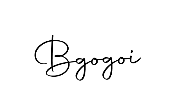 Make a beautiful signature design for name Bgogoi. With this signature (Autography-DOLnW) style, you can create a handwritten signature for free. Bgogoi signature style 10 images and pictures png