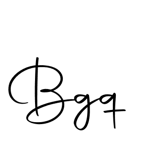 How to make Bgq signature? Autography-DOLnW is a professional autograph style. Create handwritten signature for Bgq name. Bgq signature style 10 images and pictures png