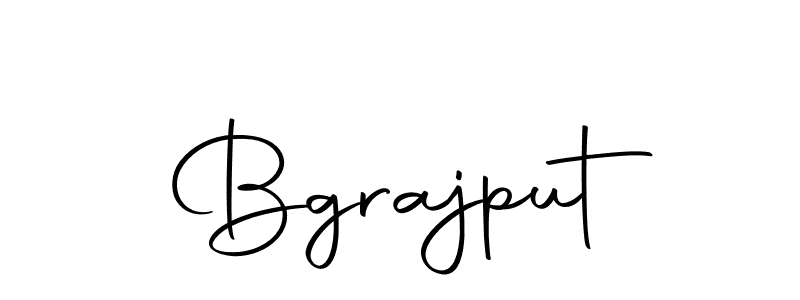You should practise on your own different ways (Autography-DOLnW) to write your name (Bgrajput) in signature. don't let someone else do it for you. Bgrajput signature style 10 images and pictures png