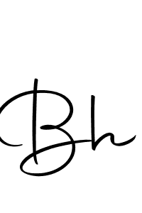 Use a signature maker to create a handwritten signature online. With this signature software, you can design (Autography-DOLnW) your own signature for name Bh. Bh signature style 10 images and pictures png