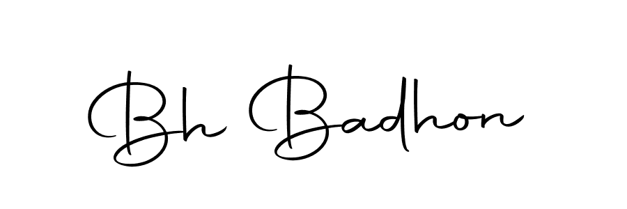 Here are the top 10 professional signature styles for the name Bh Badhon. These are the best autograph styles you can use for your name. Bh Badhon signature style 10 images and pictures png