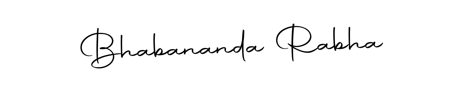 How to make Bhabananda Rabha name signature. Use Autography-DOLnW style for creating short signs online. This is the latest handwritten sign. Bhabananda Rabha signature style 10 images and pictures png