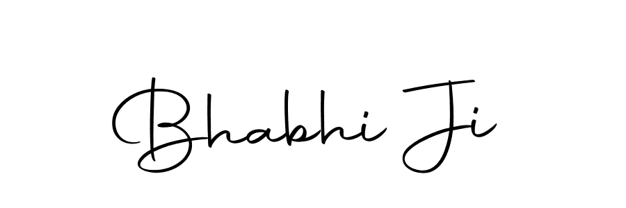 How to make Bhabhi Ji name signature. Use Autography-DOLnW style for creating short signs online. This is the latest handwritten sign. Bhabhi Ji signature style 10 images and pictures png