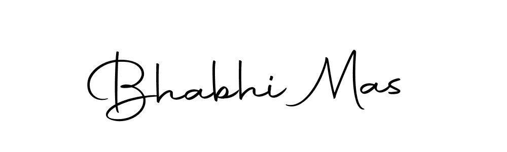 Create a beautiful signature design for name Bhabhi Mas. With this signature (Autography-DOLnW) fonts, you can make a handwritten signature for free. Bhabhi Mas signature style 10 images and pictures png