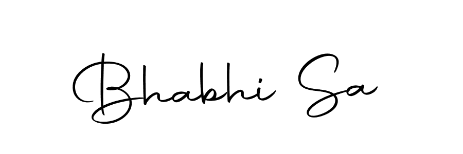 How to make Bhabhi Sa signature? Autography-DOLnW is a professional autograph style. Create handwritten signature for Bhabhi Sa name. Bhabhi Sa signature style 10 images and pictures png