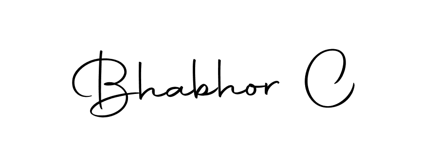 if you are searching for the best signature style for your name Bhabhor C. so please give up your signature search. here we have designed multiple signature styles  using Autography-DOLnW. Bhabhor C signature style 10 images and pictures png