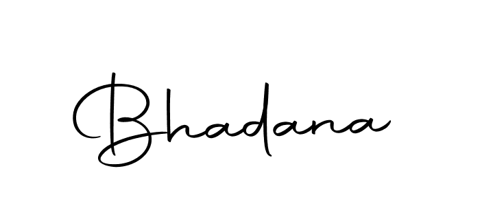 Make a beautiful signature design for name Bhadana. Use this online signature maker to create a handwritten signature for free. Bhadana signature style 10 images and pictures png