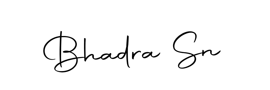 Bhadra Sn stylish signature style. Best Handwritten Sign (Autography-DOLnW) for my name. Handwritten Signature Collection Ideas for my name Bhadra Sn. Bhadra Sn signature style 10 images and pictures png