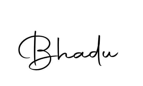 How to make Bhadu name signature. Use Autography-DOLnW style for creating short signs online. This is the latest handwritten sign. Bhadu signature style 10 images and pictures png