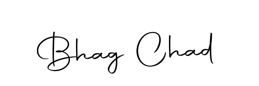 The best way (Autography-DOLnW) to make a short signature is to pick only two or three words in your name. The name Bhag Chad include a total of six letters. For converting this name. Bhag Chad signature style 10 images and pictures png
