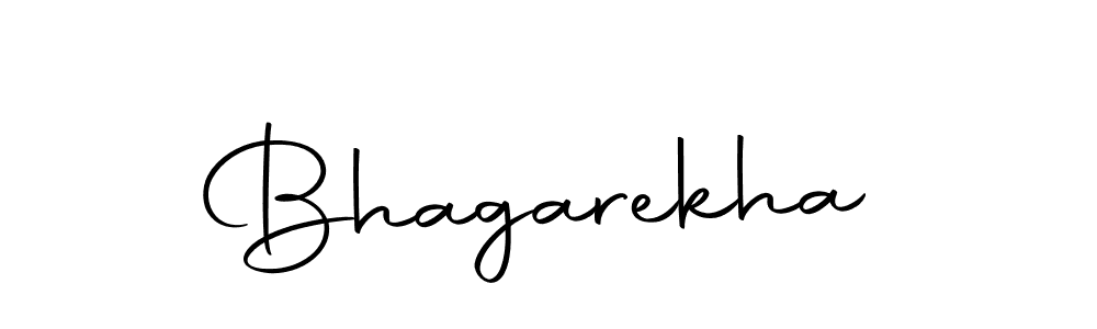 Create a beautiful signature design for name Bhagarekha. With this signature (Autography-DOLnW) fonts, you can make a handwritten signature for free. Bhagarekha signature style 10 images and pictures png