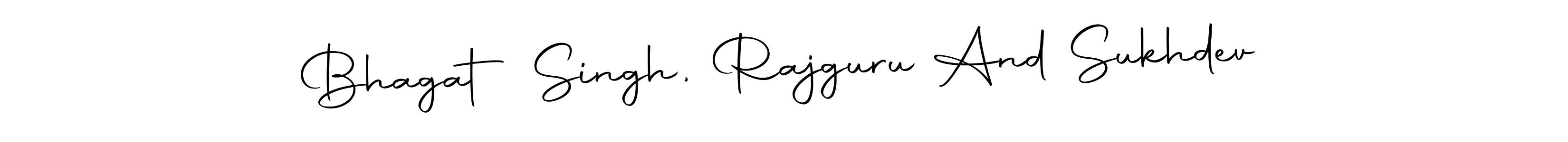Similarly Autography-DOLnW is the best handwritten signature design. Signature creator online .You can use it as an online autograph creator for name Bhagat Singh, Rajguru And Sukhdev. Bhagat Singh, Rajguru And Sukhdev signature style 10 images and pictures png