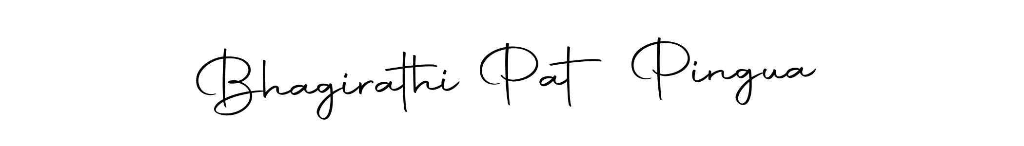 Make a beautiful signature design for name Bhagirathi Pat Pingua. With this signature (Autography-DOLnW) style, you can create a handwritten signature for free. Bhagirathi Pat Pingua signature style 10 images and pictures png