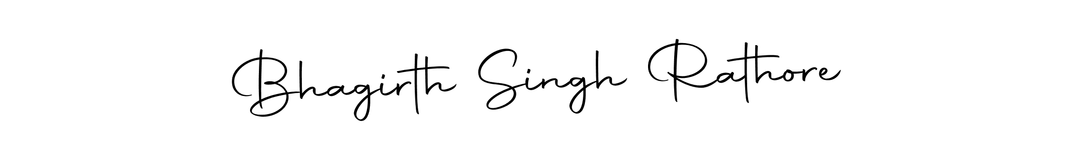 Design your own signature with our free online signature maker. With this signature software, you can create a handwritten (Autography-DOLnW) signature for name Bhagirth Singh Rathore. Bhagirth Singh Rathore signature style 10 images and pictures png