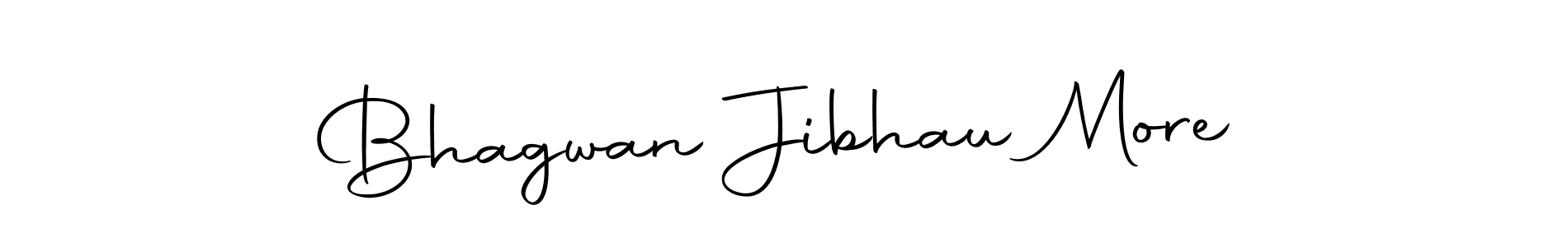 Design your own signature with our free online signature maker. With this signature software, you can create a handwritten (Autography-DOLnW) signature for name Bhagwan Jibhau More. Bhagwan Jibhau More signature style 10 images and pictures png