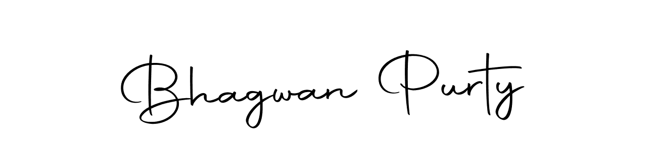 Design your own signature with our free online signature maker. With this signature software, you can create a handwritten (Autography-DOLnW) signature for name Bhagwan Purty. Bhagwan Purty signature style 10 images and pictures png