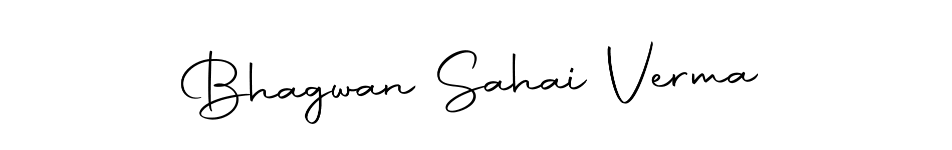 Also we have Bhagwan Sahai Verma name is the best signature style. Create professional handwritten signature collection using Autography-DOLnW autograph style. Bhagwan Sahai Verma signature style 10 images and pictures png