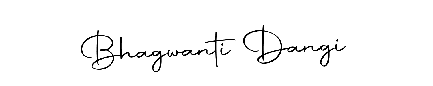 Create a beautiful signature design for name Bhagwanti Dangi. With this signature (Autography-DOLnW) fonts, you can make a handwritten signature for free. Bhagwanti Dangi signature style 10 images and pictures png