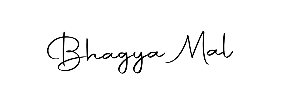 Create a beautiful signature design for name Bhagya Mal. With this signature (Autography-DOLnW) fonts, you can make a handwritten signature for free. Bhagya Mal signature style 10 images and pictures png