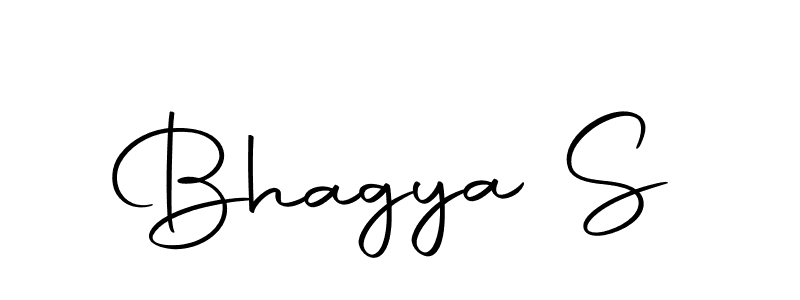 Design your own signature with our free online signature maker. With this signature software, you can create a handwritten (Autography-DOLnW) signature for name Bhagya S. Bhagya S signature style 10 images and pictures png