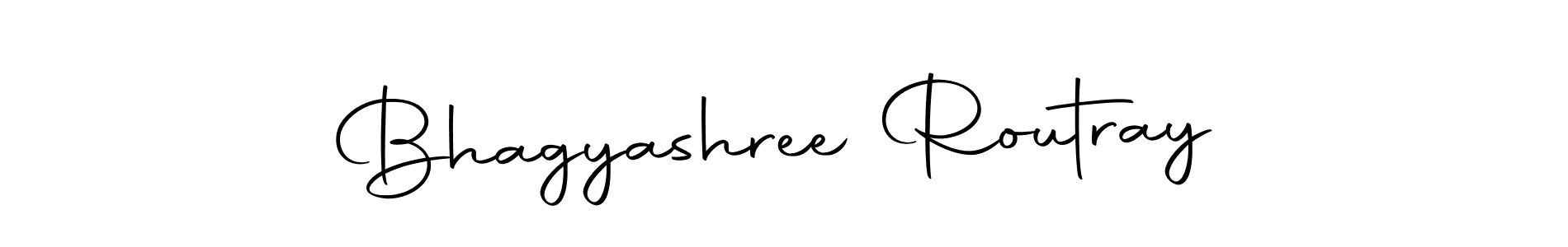 Make a beautiful signature design for name Bhagyashree Routray. With this signature (Autography-DOLnW) style, you can create a handwritten signature for free. Bhagyashree Routray signature style 10 images and pictures png