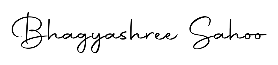 The Autography-DOLnW lettering style adds unique flourish to name Bhagyashree Sahoo. Stand out with a custom digital autograph made in seconds. Bhagyashree Sahoo signature style 10 images and pictures png
