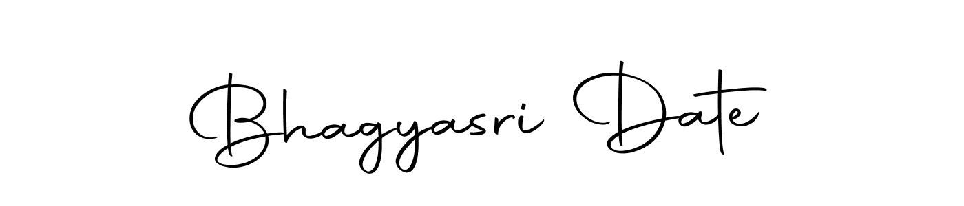 Create a beautiful signature design for name Bhagyasri Date. With this signature (Autography-DOLnW) fonts, you can make a handwritten signature for free. Bhagyasri Date signature style 10 images and pictures png