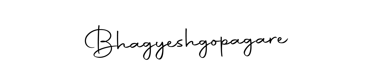 Create a beautiful signature design for name Bhagyeshgopagare. With this signature (Autography-DOLnW) fonts, you can make a handwritten signature for free. Bhagyeshgopagare signature style 10 images and pictures png