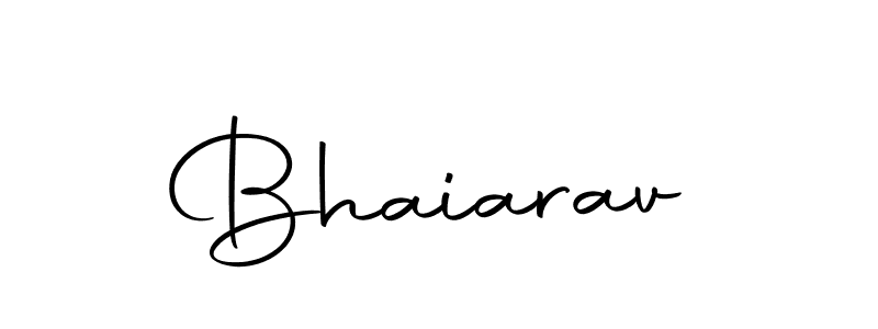 How to make Bhaiarav name signature. Use Autography-DOLnW style for creating short signs online. This is the latest handwritten sign. Bhaiarav signature style 10 images and pictures png