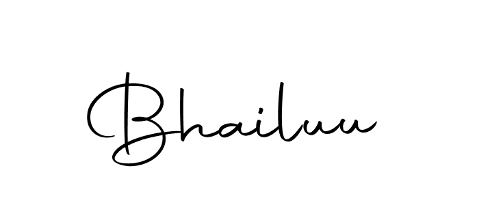 Autography-DOLnW is a professional signature style that is perfect for those who want to add a touch of class to their signature. It is also a great choice for those who want to make their signature more unique. Get Bhailuu name to fancy signature for free. Bhailuu signature style 10 images and pictures png