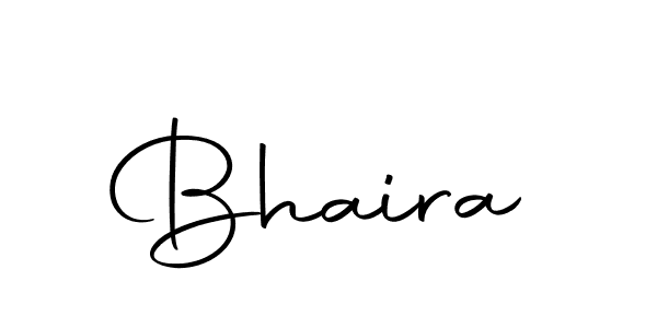 Create a beautiful signature design for name Bhaira. With this signature (Autography-DOLnW) fonts, you can make a handwritten signature for free. Bhaira signature style 10 images and pictures png