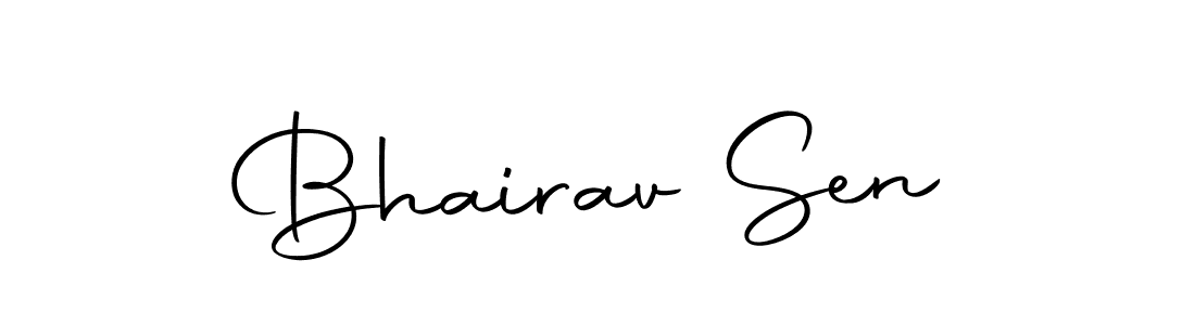 How to make Bhairav Sen name signature. Use Autography-DOLnW style for creating short signs online. This is the latest handwritten sign. Bhairav Sen signature style 10 images and pictures png